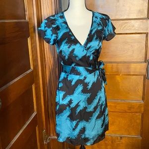 Silk wraparound dress/tunic from Banana Republic